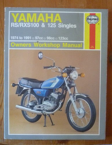 Haynes workshop manual - haynes, yamaha