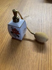 Vintage Perfume Atomiser Spray Bottles plus Mini Bottle  - Bohemian/Aynsley