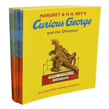Curious George The Monkey 10 Books Set Collection Margret Rey Ages 0-5 Paperback