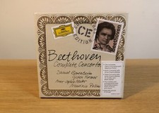 Beethoven Complete Concertos Barenboim Kremer Mutter Pollini 5 CD *NEW & SEALED*