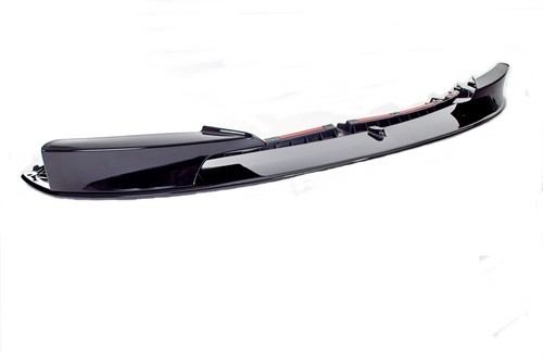 Front spoiler lip gloss - front, black