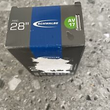 700 x 28c SCHWALBE AV17 Inner Tube 40mm Schrader / Car / Auto Valve