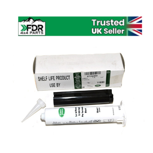 Black silicone sealant 100ml - black,