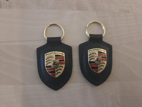 Porsche key rings black - rings,