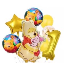 9PCS LARGE DISNEY WINNIE THE