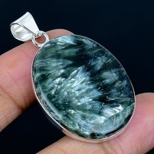 925 Silver Overlay Seraphinite