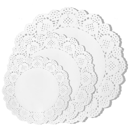 150 pcs paper lace - 150,
