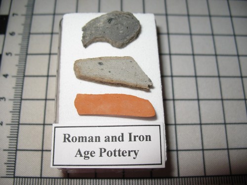 Roman iron age pottery - &,