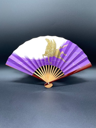 Tenma fan purple - purple, white
