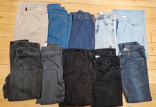JOB LOT 10 pairs LADIES JEANS, Jeggings, Cargo Pants, Mixed Sizes