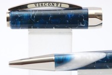Vintage Visconti Opera Elements Blue Water Ballpoint Pen, CT