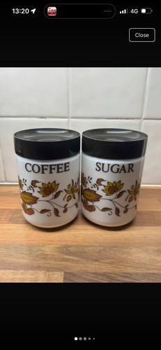1970s vintage milk glass