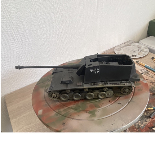 German military tank model - military,
