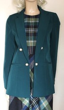 Miss Selfridge teal Green soft
