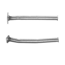 Exhaust Pipe Front + Fitting