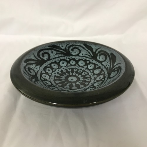 Lotus vintage pottery bowl - lotus,