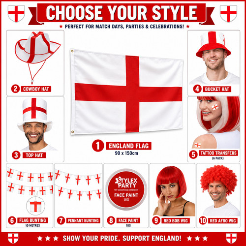 England supporters accessories - england,