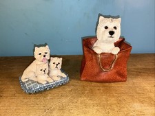 leonardo collection west highland terrier X2 