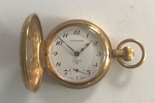 Gold plated excalibur - gold,