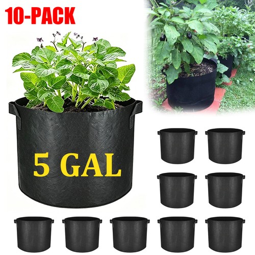 Pack plant grow bags - 10-pack,