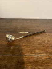 Silver Toddy Ladle With Whalebone Handle