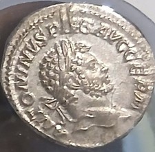 Caracalla AG Silver Denarius