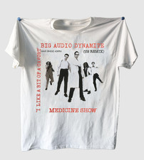 Big Audio Dynamite band medicine show white T-shirt UNISEX All sizes TD202