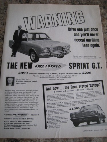 The new race proved - proved, sprint