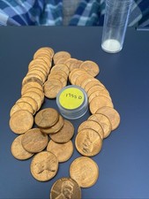 1955-D Lincoln Wheat Cent Roll