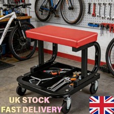 Tool Tray Rolling Stool for