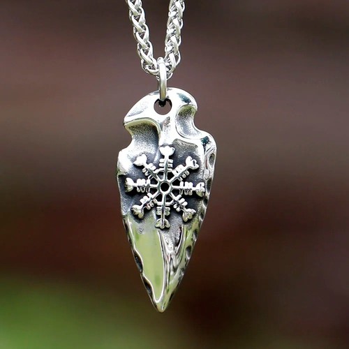 Spear helm awe necklace - of,