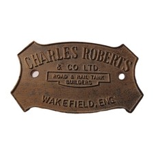 Railwayana Brass Charles