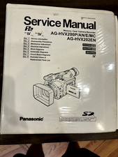 PANASONIC AG-HVX200P AG-HVX200AN AG-HVX200E MC AG-HVX202EN REPAIR Service Manual
