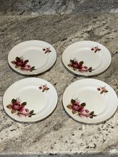 4 X CLARE Bone China Cake Side