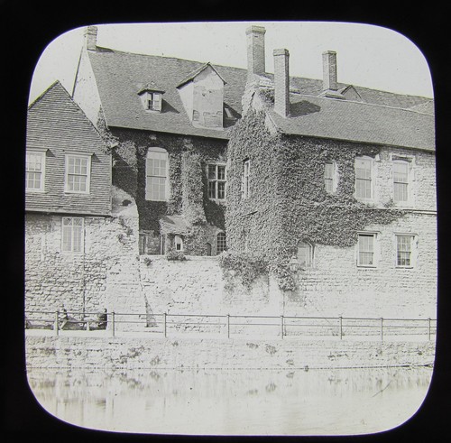 Glass magic lantern slide - lantern,