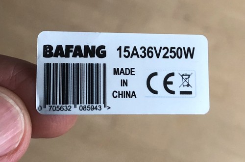 Motor sticker decal bafang - motor,