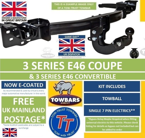 Towbar for bmw series e46 - towbar,