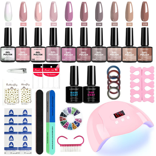 Gel nail polish - nail, uv