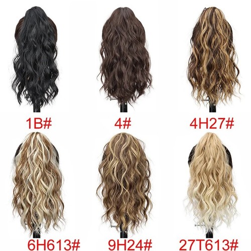 Extra thick real claw ponytail - extra,