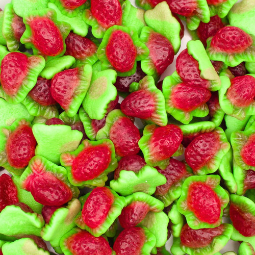 Jelly filled strawberries - jelly,