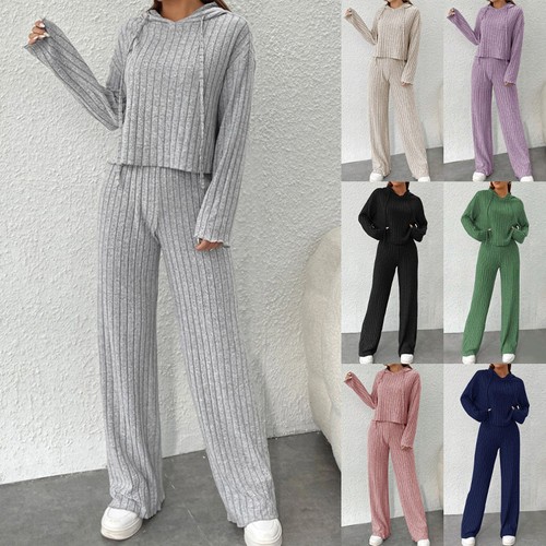 Women knitted tops pants - knitted,
