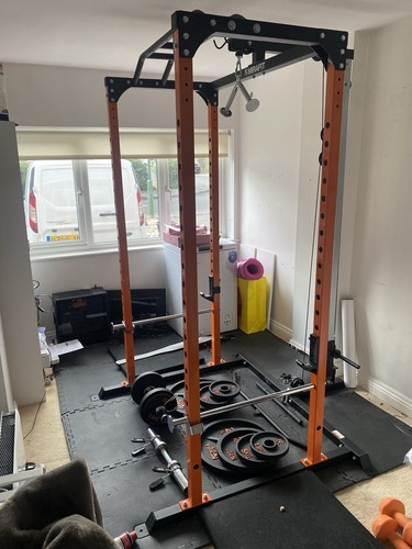 Mirafit power rack with cable - rack,