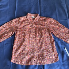 Fat Face Size 10 Red Gradient