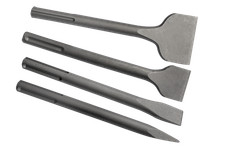 4x SDS Max chisels for Hilti TE-Y TE500/50/504/505/54/55/60/72/74/75/76