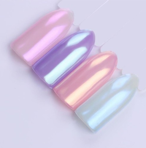 Mermaid nail chrome - nail,