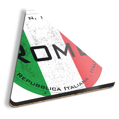 Triangle mdf coaster rome - rome, city