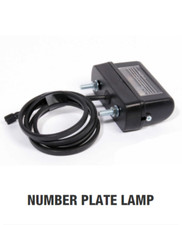Aspock Number LED Plate Light