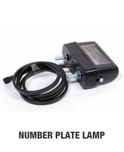 Aspock number led plate - number, light