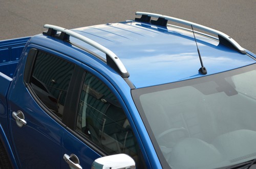 Aluminium roof rack rails side - aluminium,