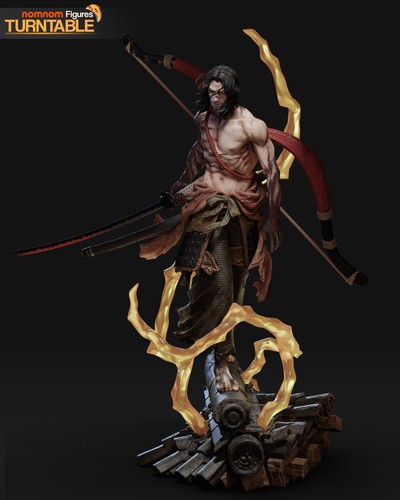 Scale corrupted samurai - 1:10,